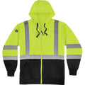 Sweatshirt Hooded M Lime