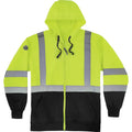 Sweatshirt Hooded Xl Lime