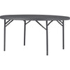 Table Fold 60In Round Gy