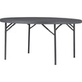 Table Fold 60In Round Gy