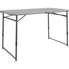 Table Folding 4Ft Adjht Gy