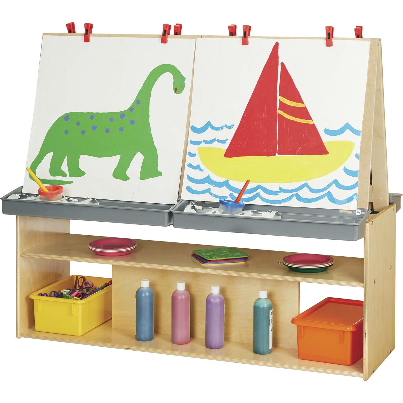 Four Person Art Easel