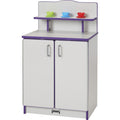 Play Kitchen Cupboard Purple