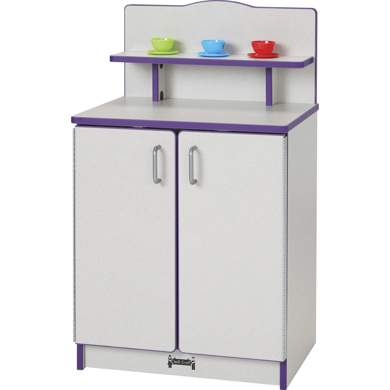 Play Kitchen Cupboard Purple