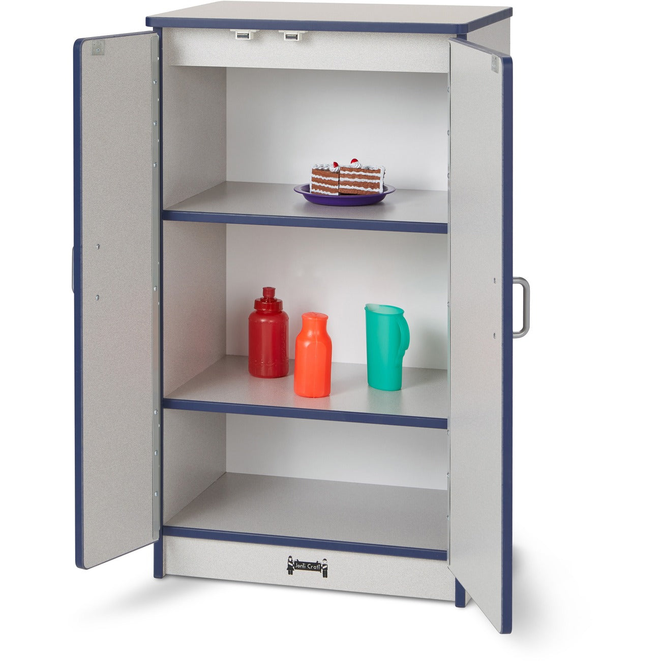 Play Kitchen Refrigerator Navy