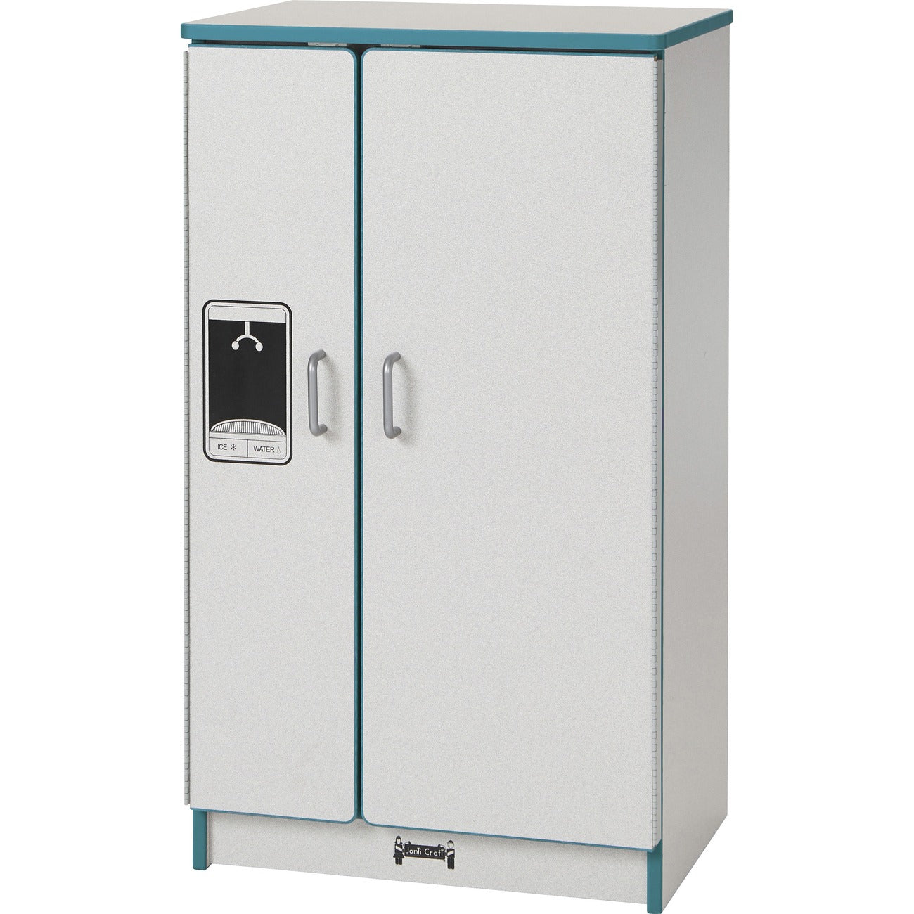 Play Kitchen Refrigerator Teal