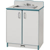 Sink Play Kitchen Teal