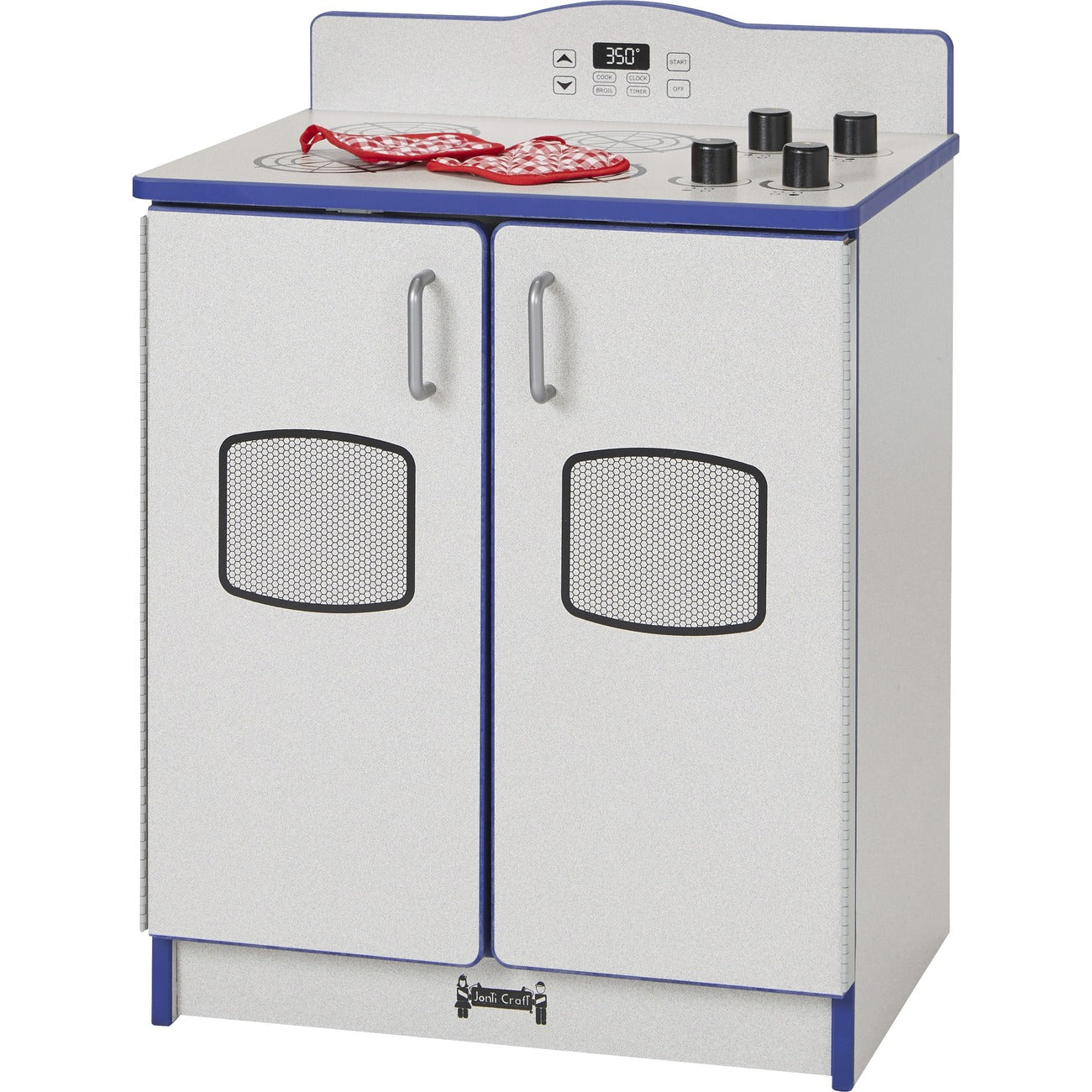 Play Kitchen Stove Blue
