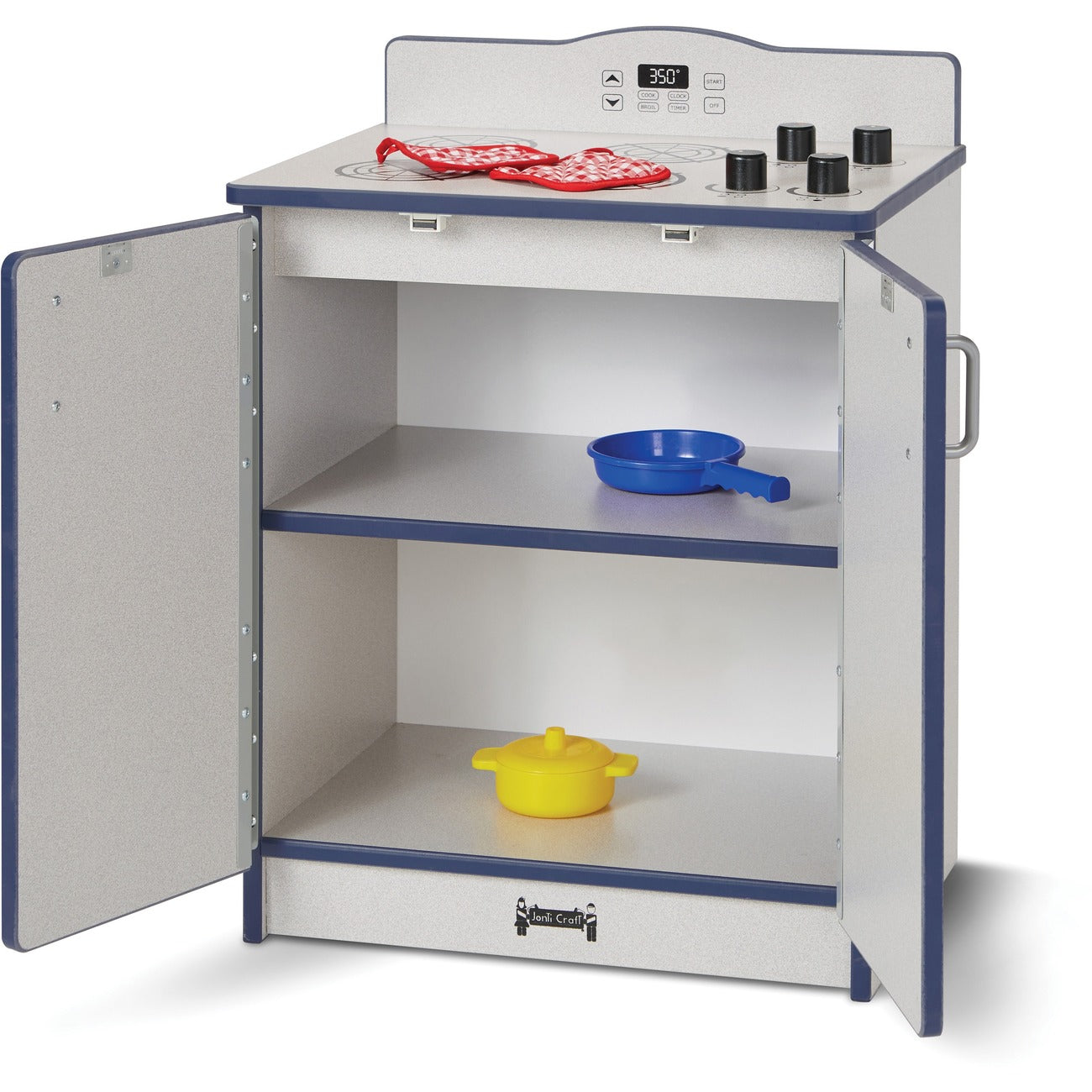 Play Kitchen Stove Navy