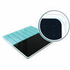 Board Glass 14X14 Teal Blk