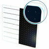 Board Glass 14X14 Wh Blk