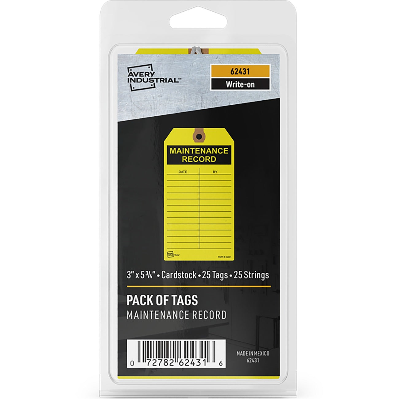 Avery Printed Tag W/String Ma