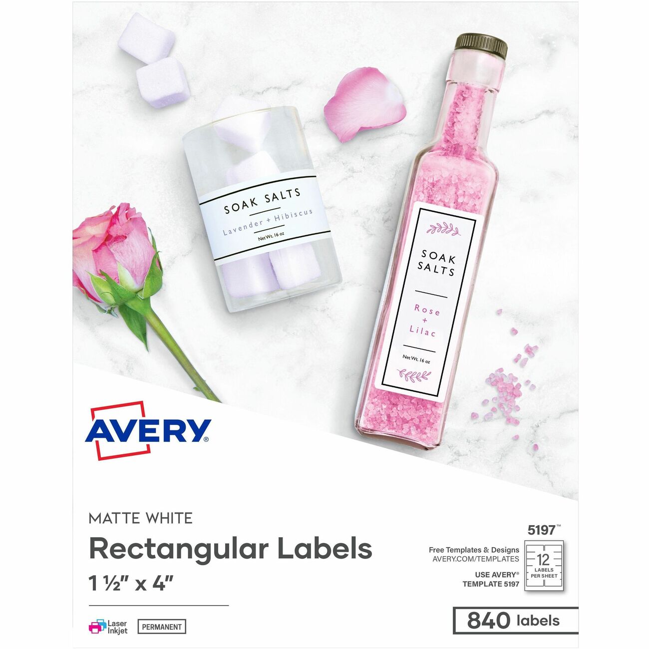 Avery Diskette Wht Lsr 12Up