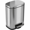 Trashcan Step Stainless 1G