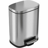 HLS Commercial Stainless Steel Soft Step Trash Can