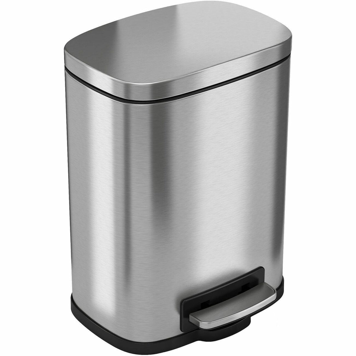 Trashcan Step Stainless 1G