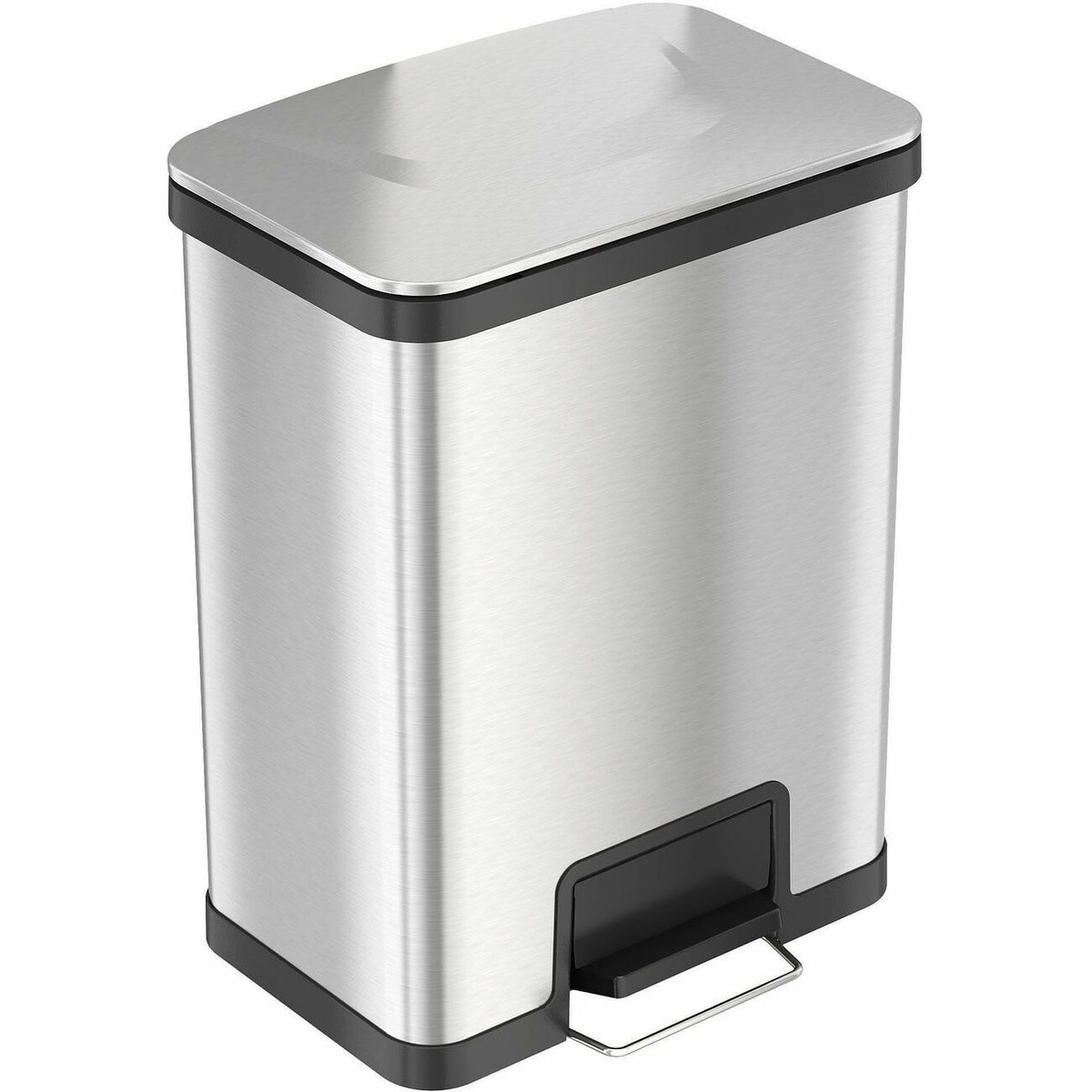 Trashcan Step Stainless 13G