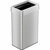 Trashcan Opentop Stainless