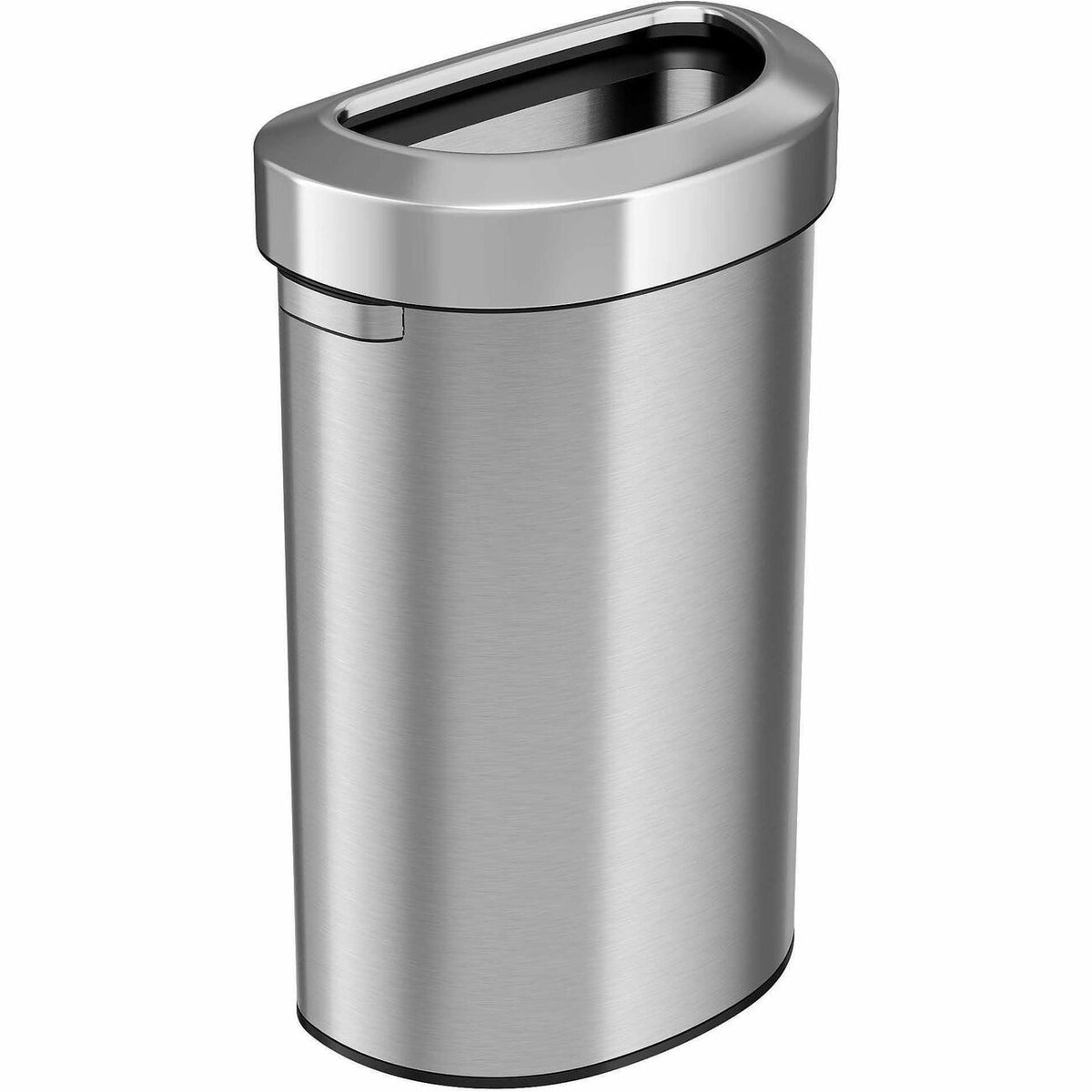 Trashcan Opentop Stainless