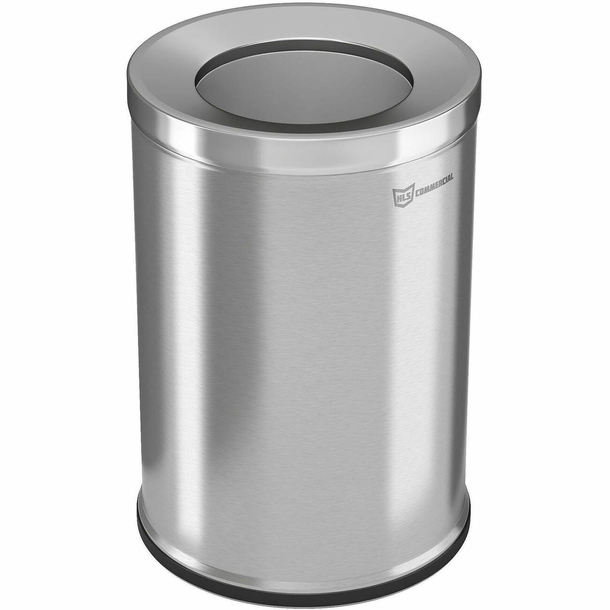 Trashcan Opentop Stainless