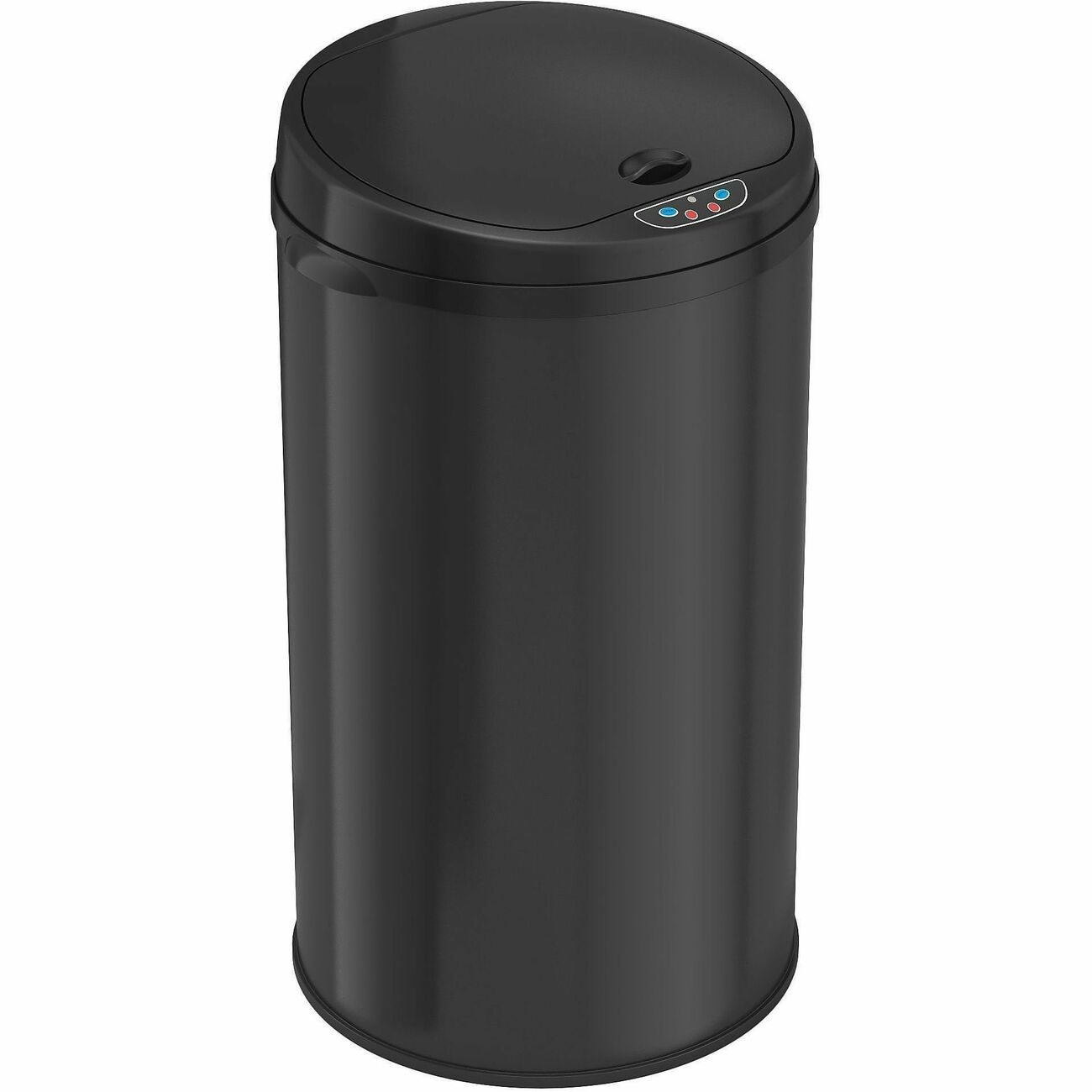 Trashcan Sensor Round Black