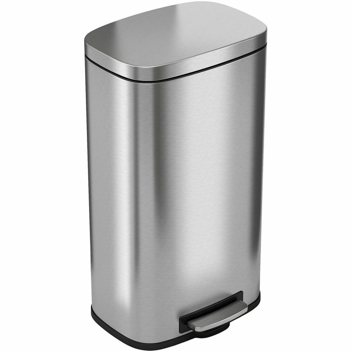Trashcan Step Stainless 8G