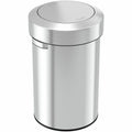 Trashcan Swingtop Stainless