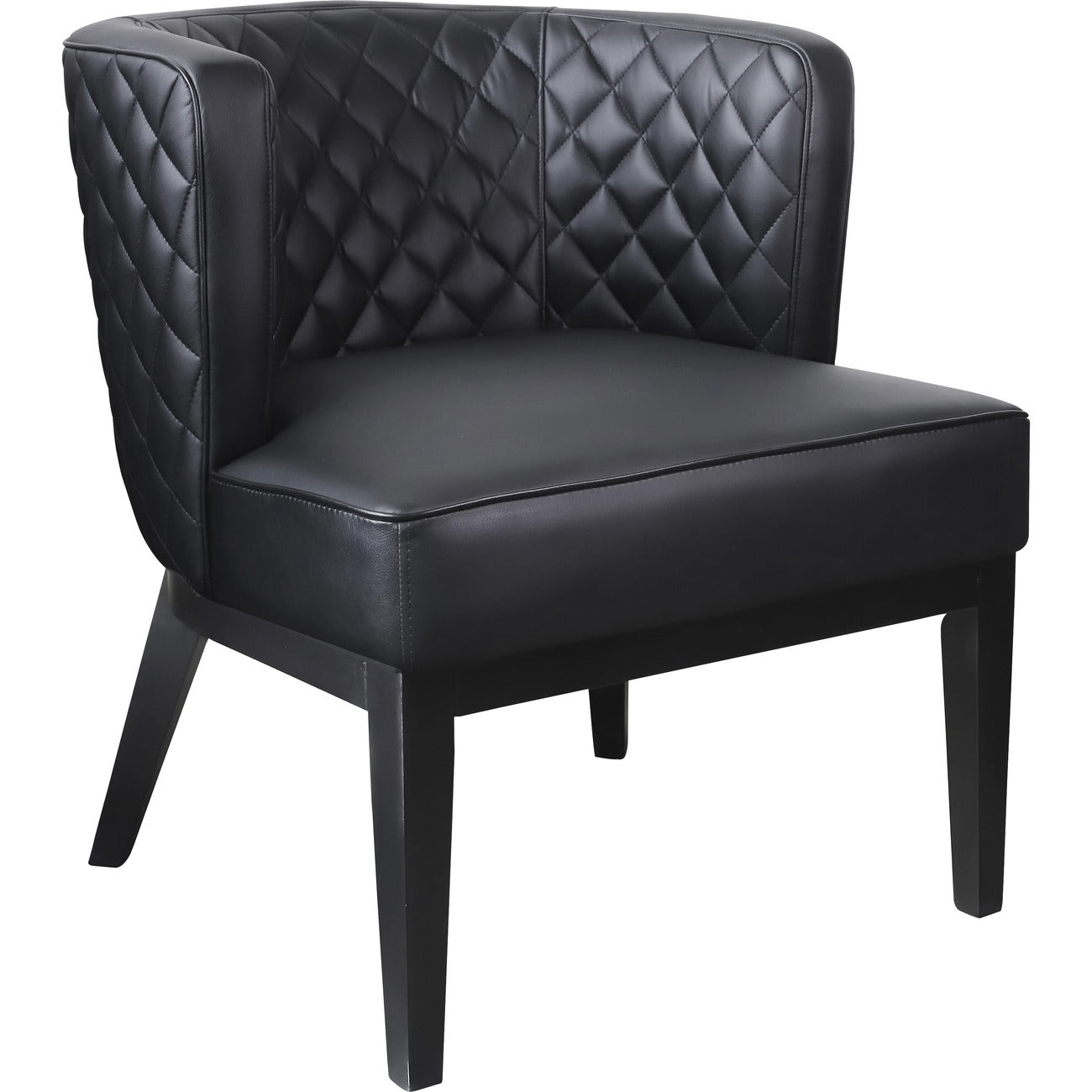 Chair Black Guest Quilted