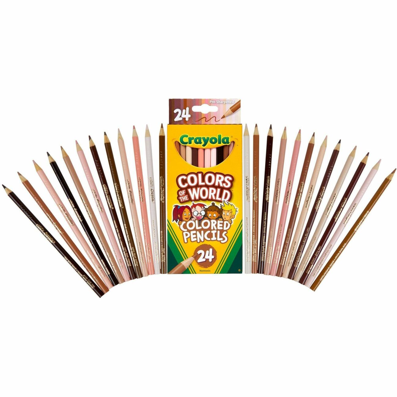 Crayola Pcl 24Ct Cotw Pencil