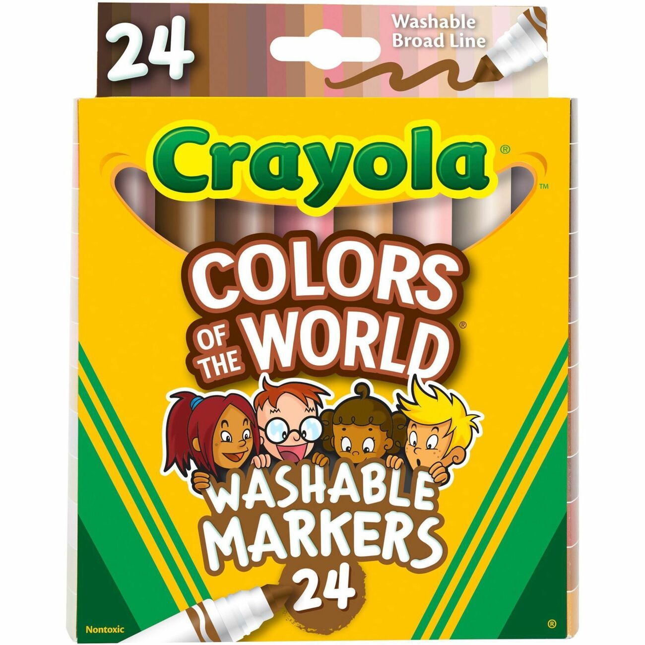 Crayola Mkr Cotw 24Ct Wash B/L