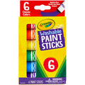 Crayola 6Ct Wh Paint Sticks