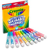 Crayola Mkr 10Ct Bl Bright Uc/Wh
