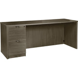 Lorell Prominence 2.0 Left-Pedestal Credenza