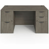 Lorell Prominence 2.0 Double-Pedestal Desk