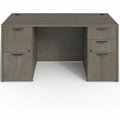 Lorell Prominence 2.0 Double-Pedestal Desk