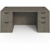 Lorell Prominence 2.0 Double-Pedestal Desk