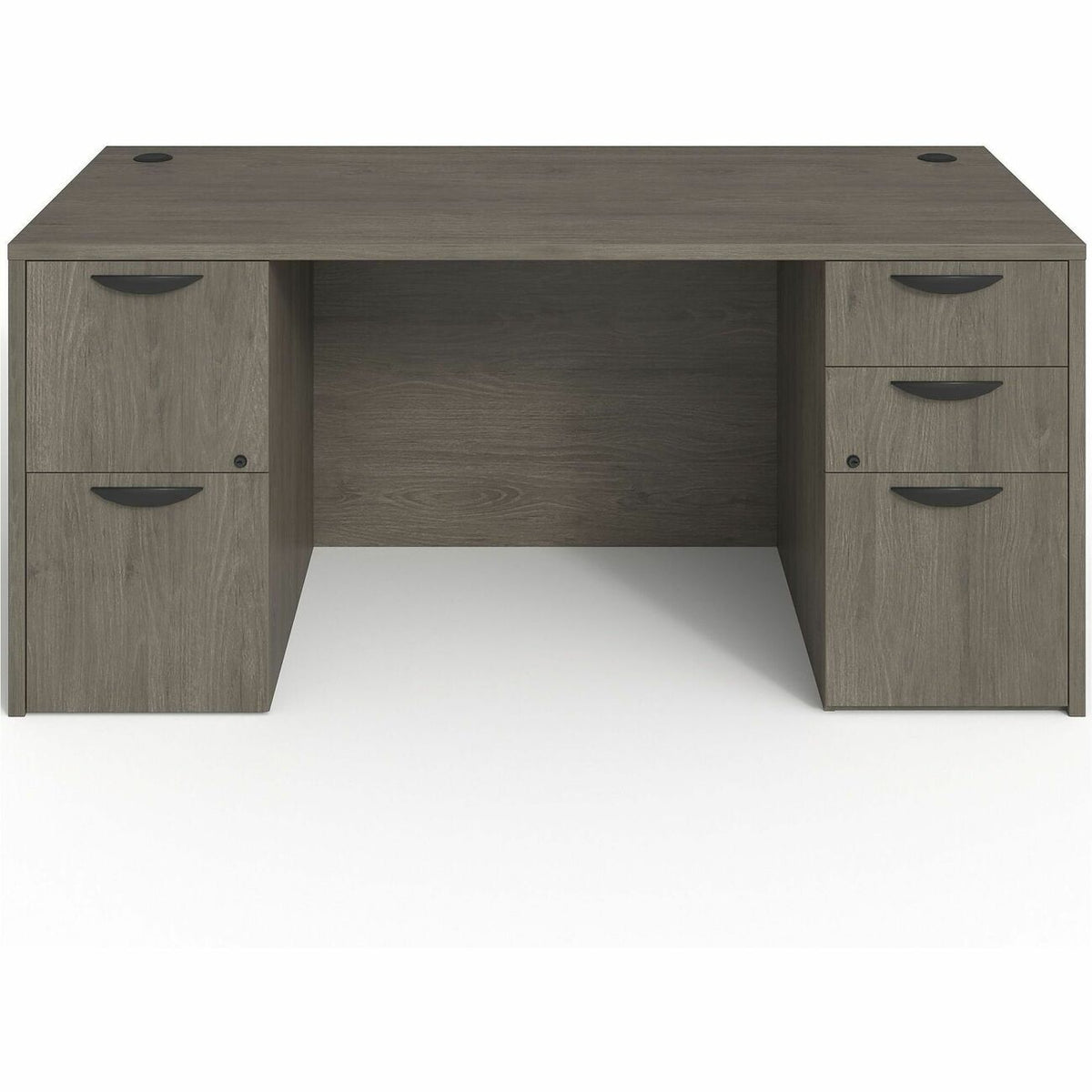 Lorell Prominence 2.0 Double-Pedestal Desk