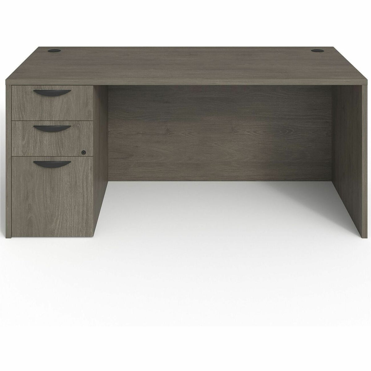 Lorell Prominence 2.0 Left-Pedestal Desk