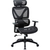 Lorell Xavier All-Mesh High-Back Chair with Articulating Lumbar