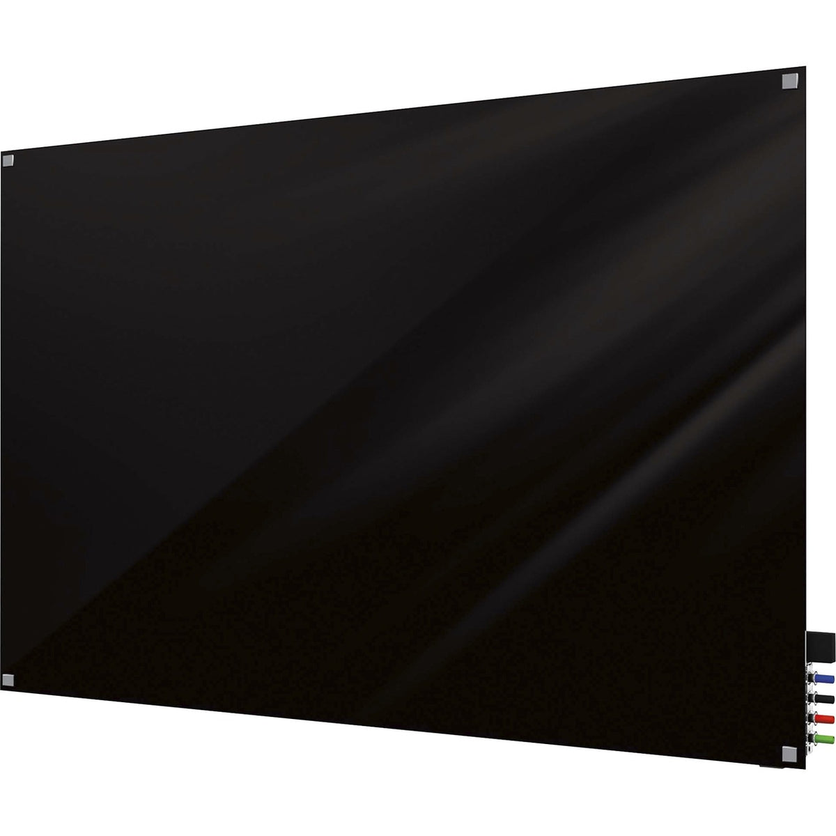 Board Mag Sq Gl 3X4 Bk