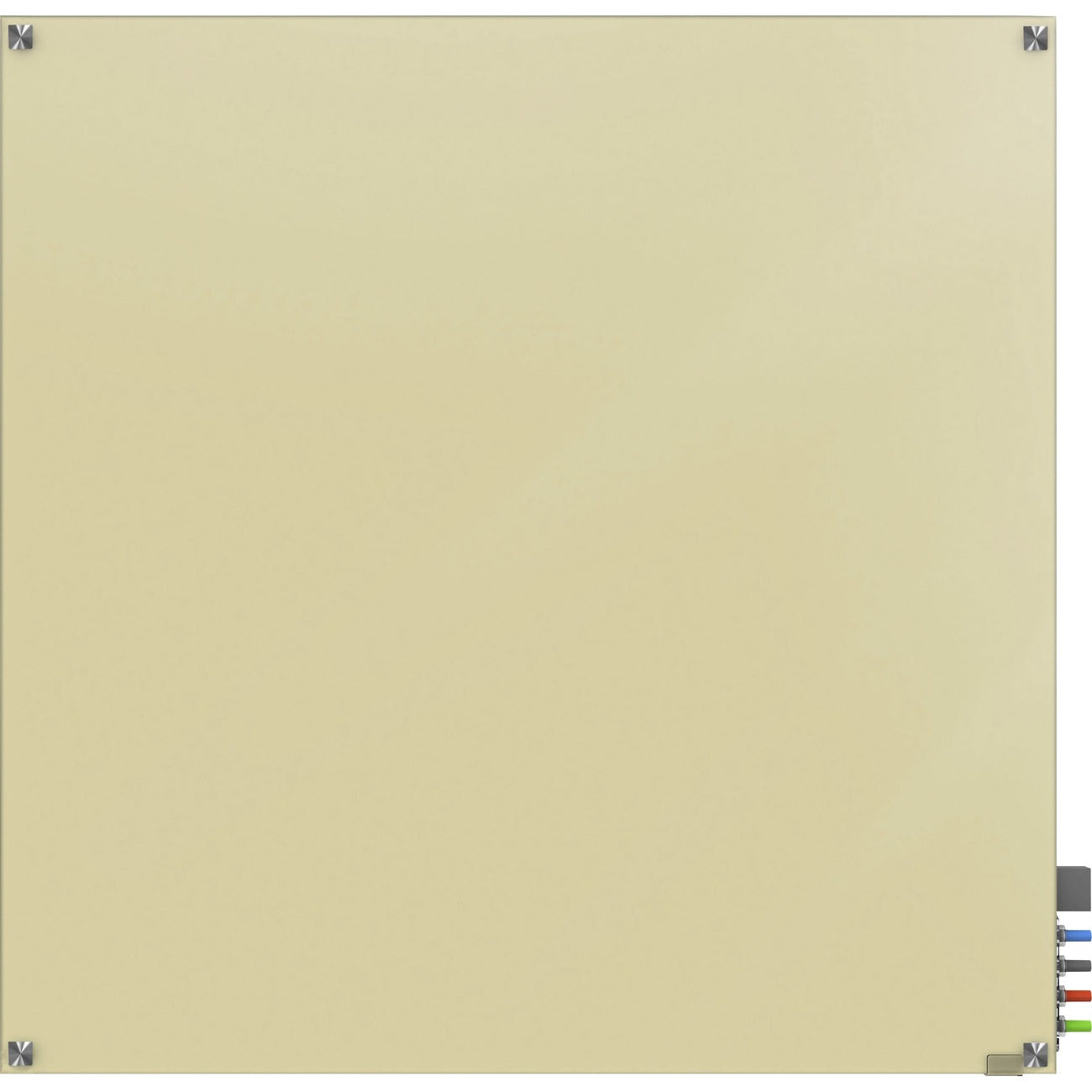 Board Mag Sq Gl 4X4 Bg