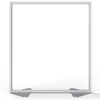 Partition Alum 54X48 Clear