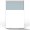 Partition Alum 72X48 Slvr