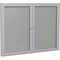 Board Enc 2Dr Alm 48X60 Slv
