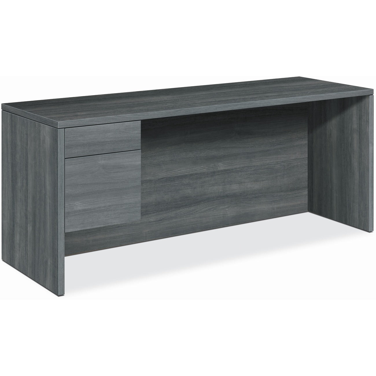 HON Credenza Ped 1B1Fdrawer 72'