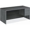 HON Desk Red 1B1Fdrawer 66"W