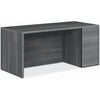 HON Desk Ped 2B1Fdrawer 66"W