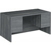 HON Desk Ped 2B1Fdrawer 60"W
