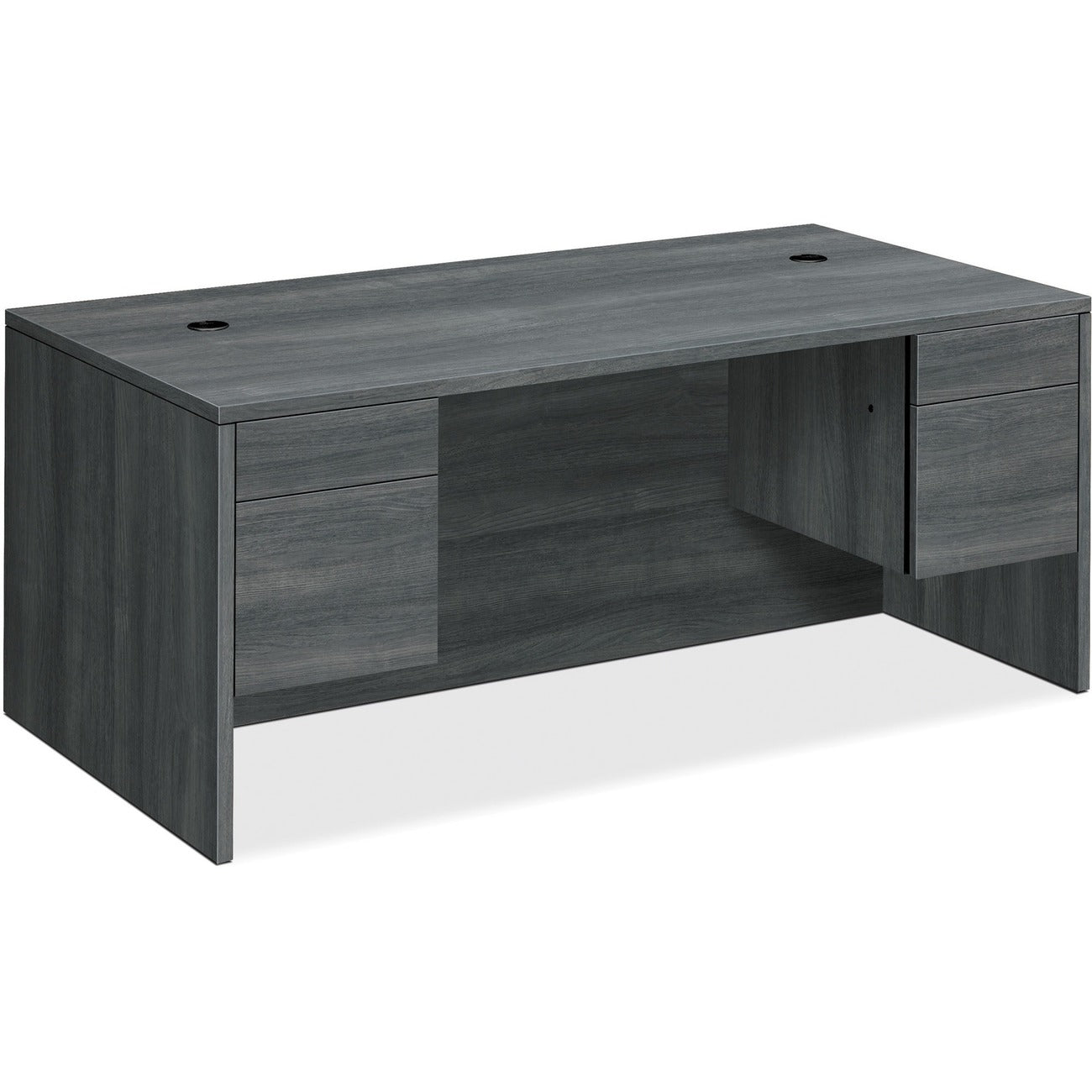 HON Desk Ped 2B1Fdrawer 72'W