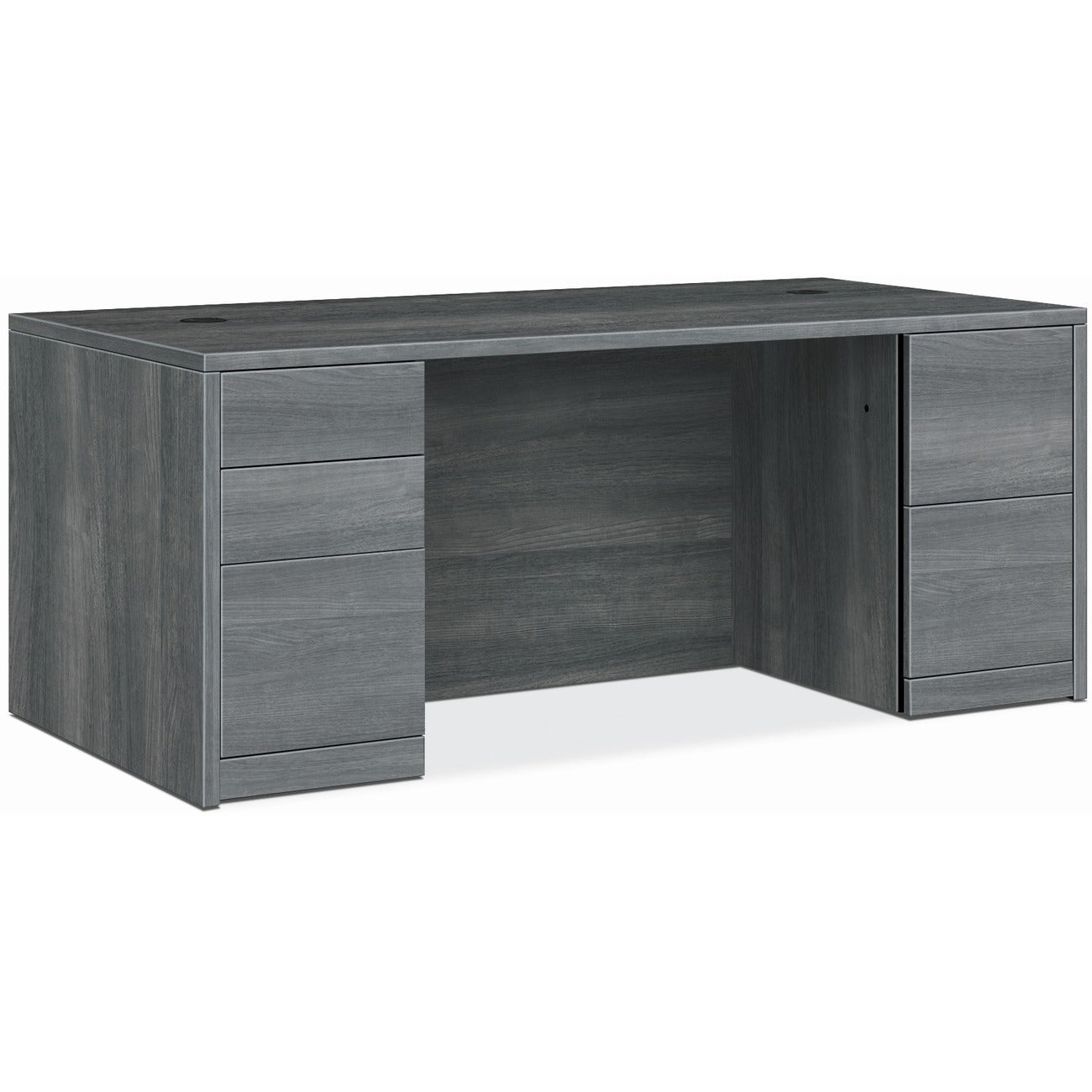 HON Desk Dblped 2B3Fdrawer 72'W